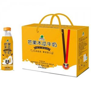 北大荒集团芒果木瓜牛奶500mlx8瓶