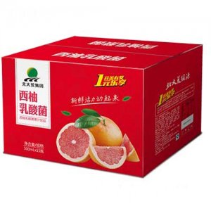 北大荒集团西柚乳酸菌果汁饮料500mlx15瓶