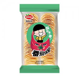 口水娃薯片番茄味100g