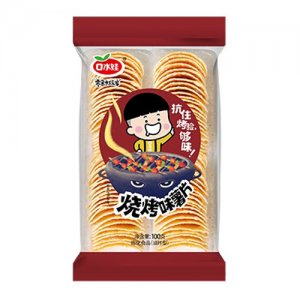 口水娃薯片烧烤味100g