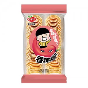 口水娃薯片香辣味100g