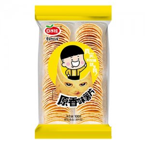 口水娃薯片原香味100g