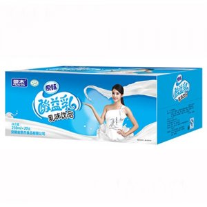 思杰酸益乳原味250mlx20盒