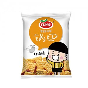 口水娃锅巴牛肉味86克