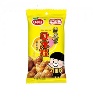 口水娃兰花豆酱汁牛肉味78克