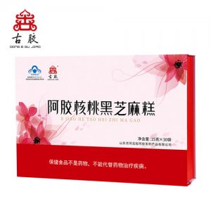 阿胶核桃黑芝麻糕450克
