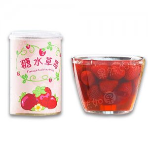 砀联糖水草莓罐头