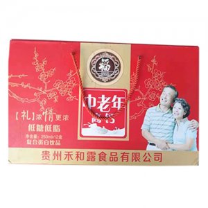 禾子园中老年高钙复合蛋白饮料250mlx12盒