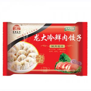 鲁港龙大冷鲜肉饺子-猪肉芹菜