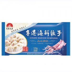 鲁港海鲜饺子-美味鲜鱿