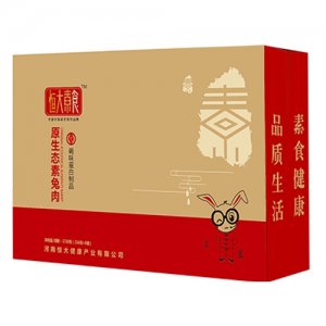 恒大素食素兔肉箱装