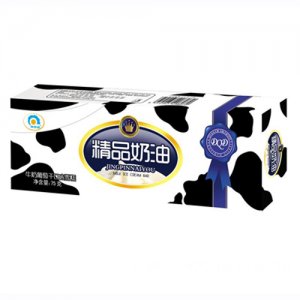 精品奶油盒牛奶葡萄干口味雪糕
