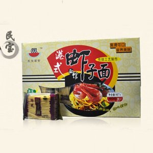 民宝港式虾子面50克×8包