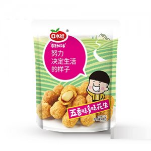 口水娃多味花生五香味86克
