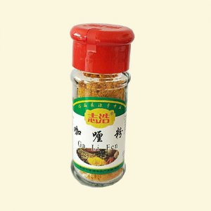 志浩咖喱粉玻璃瓶装