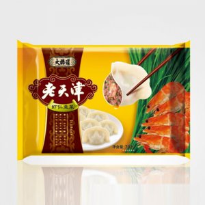 大桥道老天津-(韭菜虾仁)水饺