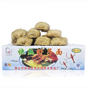 民宝快熟虾子面-1800g