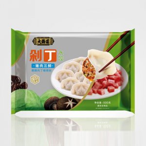 大桥道剁丁水饺500克三鲜水饺