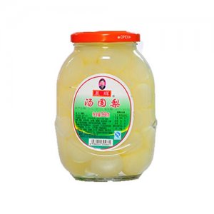 晨辉568g梨球罐头