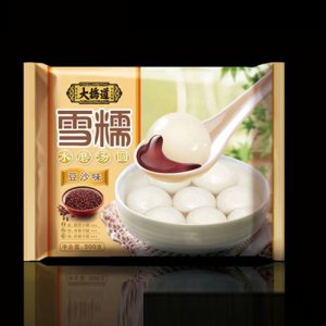 大桥道雪糯豆沙味汤圆