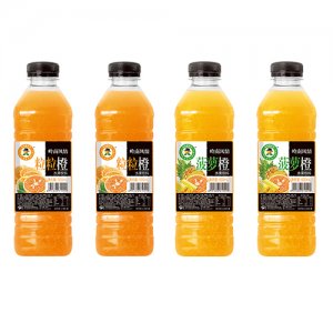 600ml×15粒粒橙、菠萝橙水果饮料