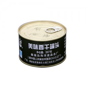 北戴河美味香干罐头397g