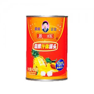 晨辉425g什锦易拉罐头