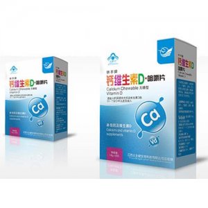 盛淇钙维生素D咀嚼片