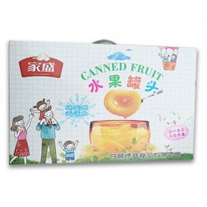 家盛水果罐头手提箱