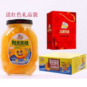 吉爽阳光黄桃罐头组合