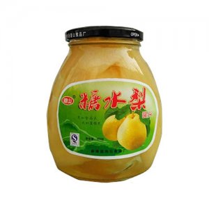银山糖水梨罐头950g