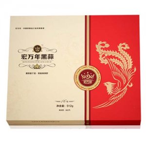 宏万年黑蒜512g礼盒