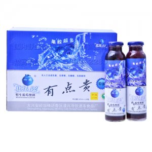 北纬52°野生蓝莓有点贵瓶装