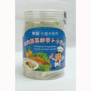 鸡肉蔬菜胡萝卜小面片