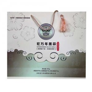 宏万年黑蒜礼盒655g