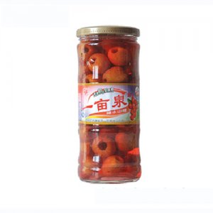 700g一亩泉山楂罐头