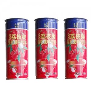 鸣诺荔枝爽颗粒果味饮料冰糖味245ml