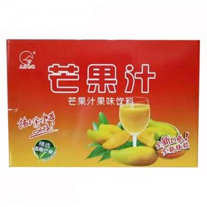 鸣诺芒果汁果味饮料箱装