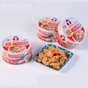 好妈妈麻辣三明治鲔鱼罐头