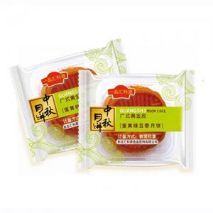 一品汇科源广式黄金皮蛋黄绿豆蓉月饼-散装