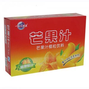 一品汇科源芒果汁椰粒饮料
