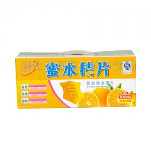 蜜水桔片（黄色箱装）