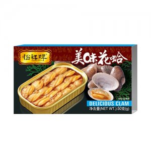 怡祥牌美味花蛤（原味）50g