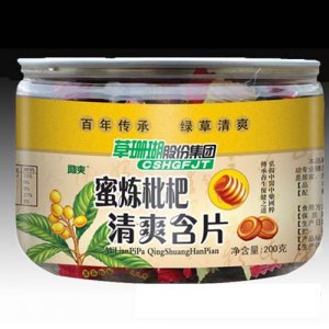 蜜炼枇杷清爽含片200g