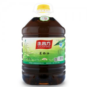 走四方非转基因菜籽油20L