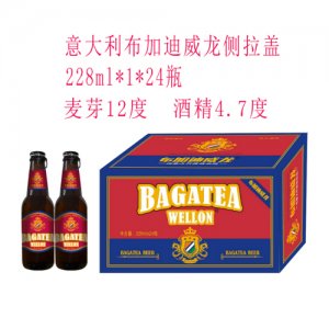 布加迪夜场啤酒侧拉盖228ml1×24
