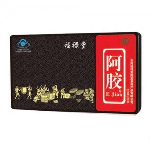 福禄堂健字铁盒阿胶黑盒240g