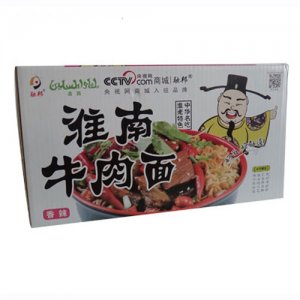 融邦淮南牛肉面（香辣）