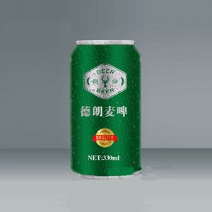 德朗麦啤330ml（绿罐）