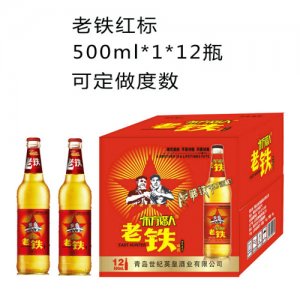 东方猎人老铁红标500ml1×24瓶